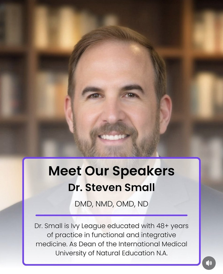Dr. Steven Small, Genetic LifeSpan Premiere speaker