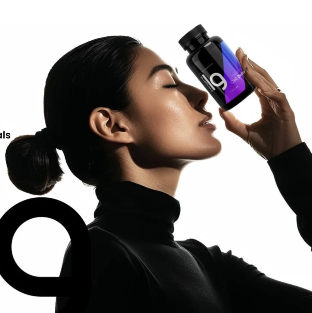 LivinGene branded product imagery